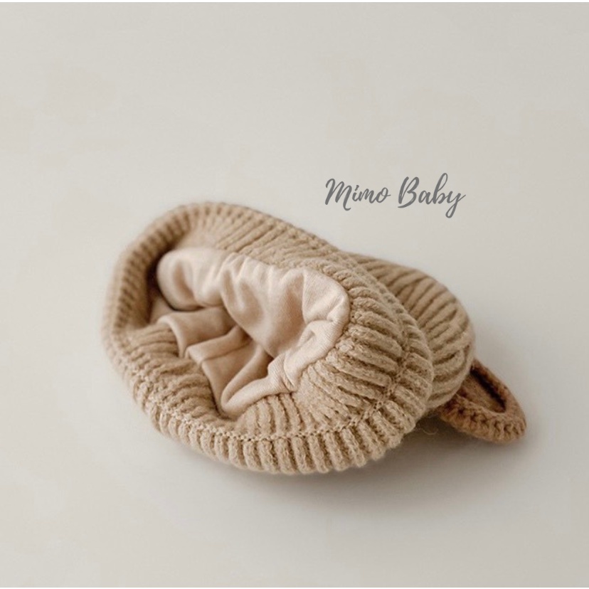 Mũ nón len beanie cho bé đan hình con vật dễ thương ML203 Mimo Baby