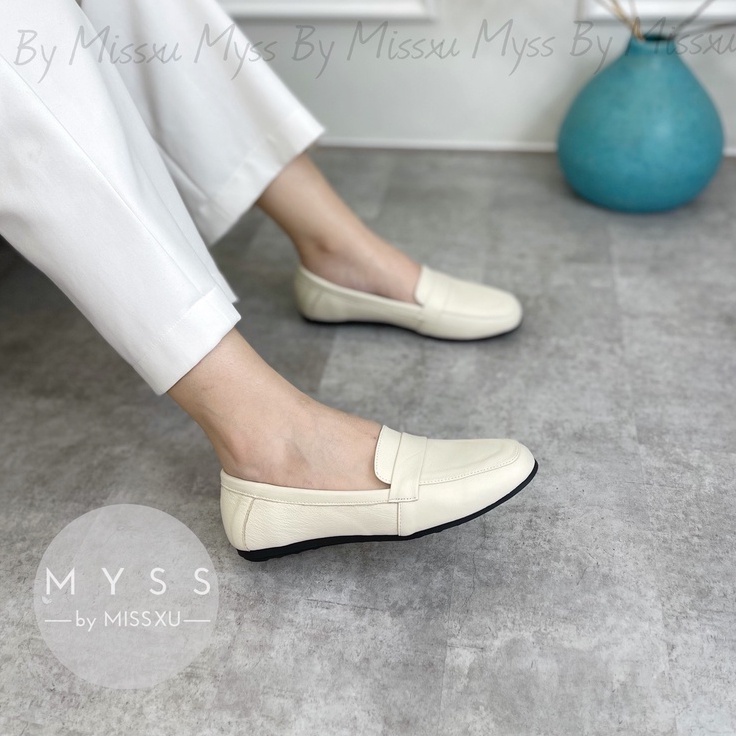 Giày lười mọi mũi vuông thời trang MYSS - MO04