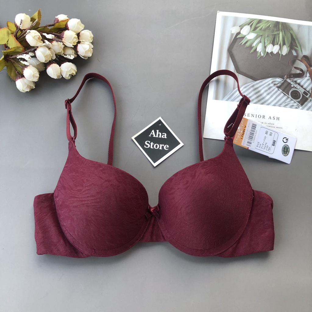 Áo Ngực Su Trơn Chần Bông Ép Mút Vừa YiOn Underwear Lovely 176t