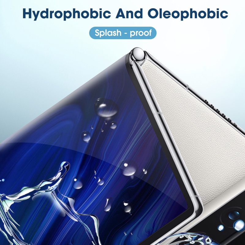 Miếng Dán Màn Hình Bằng TPU Mềm Trong Suốt Độ Nhạy Cao Chống Dấu Vân Tay Cho Huawei Mate Xs 2