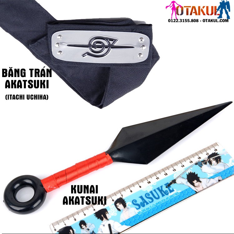 Kunai + Băng Trán Akatsuki trong Naruto