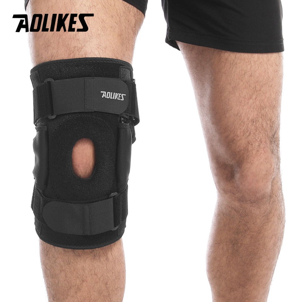 Đai quấn AOLIKES ACL hỗ trợ bảo vệ đầu gối ổn định hai mặt tháo được tiện lợi