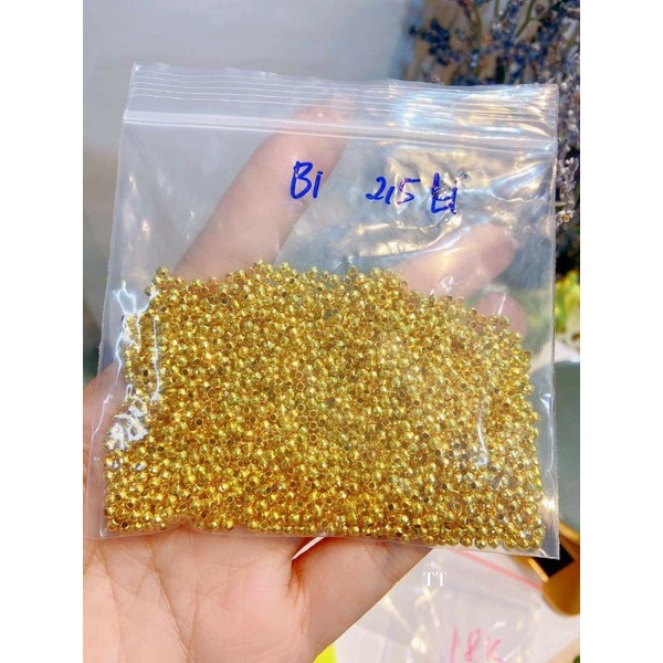 bi vàng 2.5ly 10k loại dày dặn (1bi)