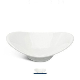 Tô thỏi vàng 20 x 15 cm - Trắng ngà