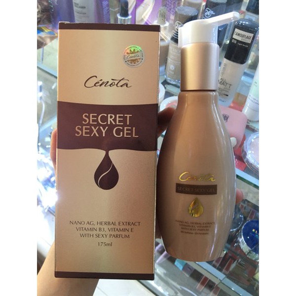 Dung dịch vệ sinh vùng kín lưu hương làm hồng và se khít vùng kín Cenota Secret Sexy Gel (175ml)