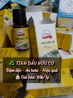 Tinh Dầu Sả Cầu Bình An 10ml