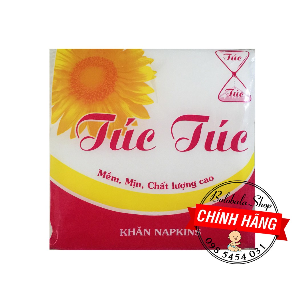 Khăn giấy vuông Túc Túc - Napkins mềm, mịn, chất lượng cao