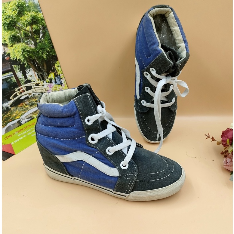 [Size 37-23,5cm]-Giày thể thao sneaker đế độn nữ hàng si tuyển chất