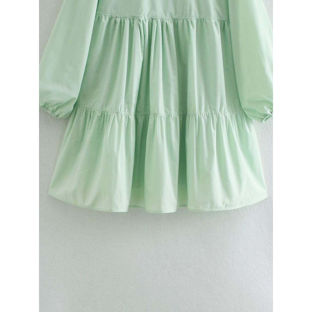 Zara Morocco full tag - Đầm babydoll giản đơn DT1BBG45N10