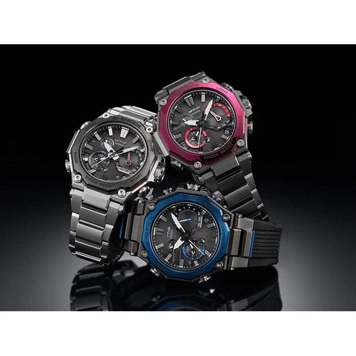 Đồng Hồ Casio Nam Dây Nhựa GSHOCK MTG-B2000B-1A2DR Chính Hãng