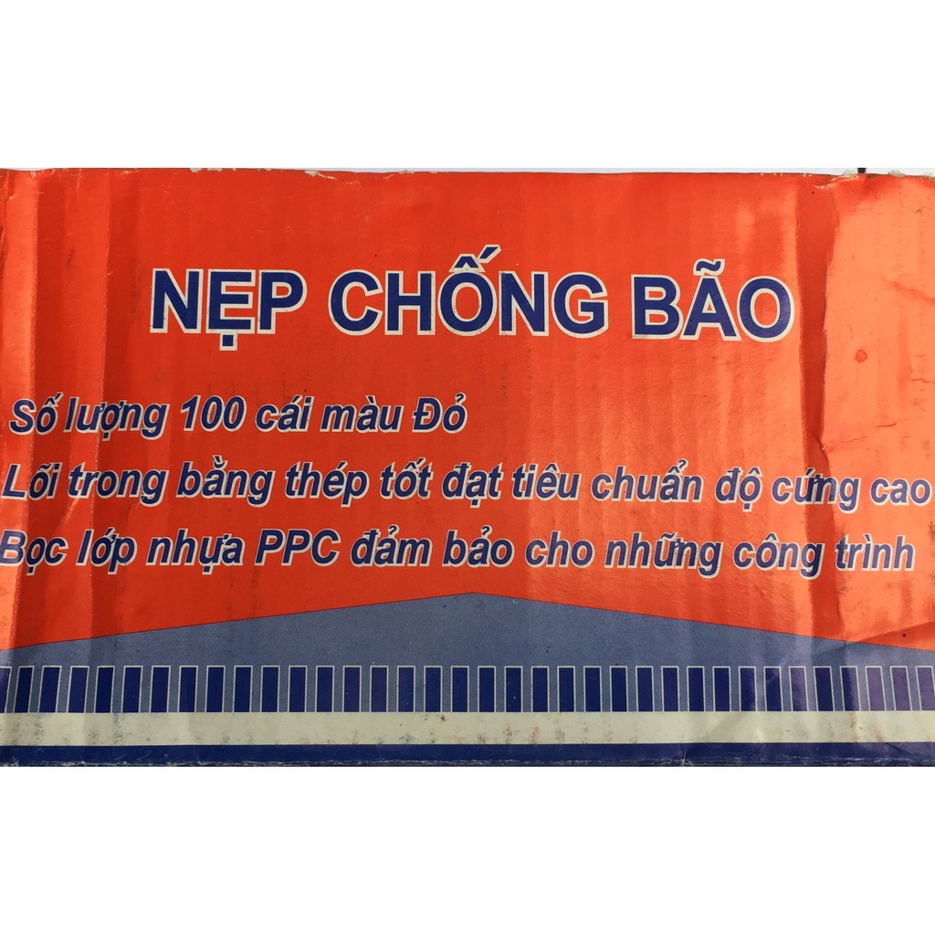 Ke chống bão, nẹp chống bão mái tôn hộp 100 chiếc