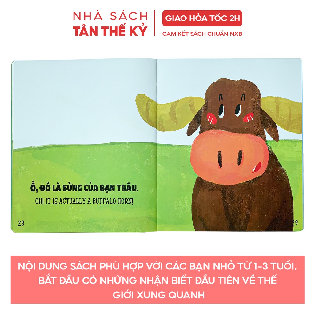 Sách - Ehon Nhật Bản nhận biết Cái gì thế nhỉ? song ngữ Việt Anh (Bộ 4 cuốn)