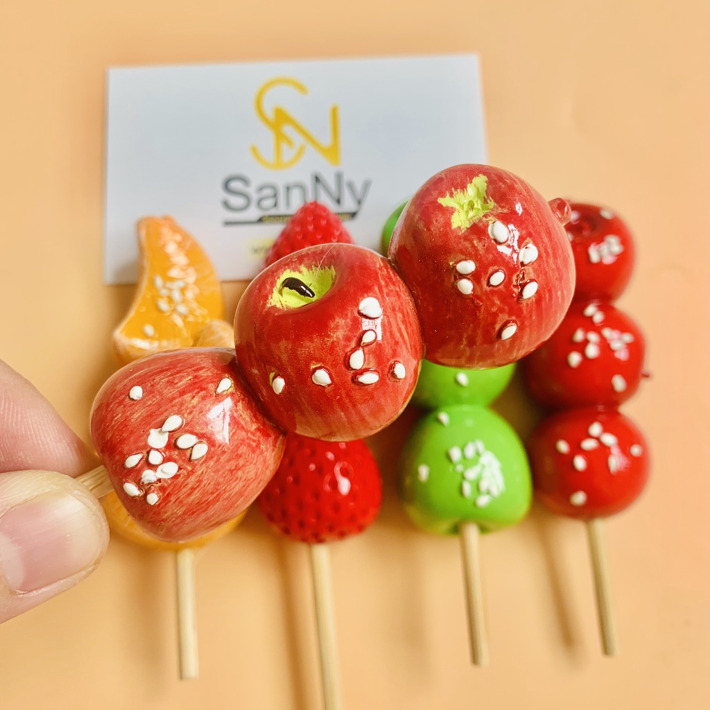 Nam châm tủ lạnh hình xiêng que trái cây