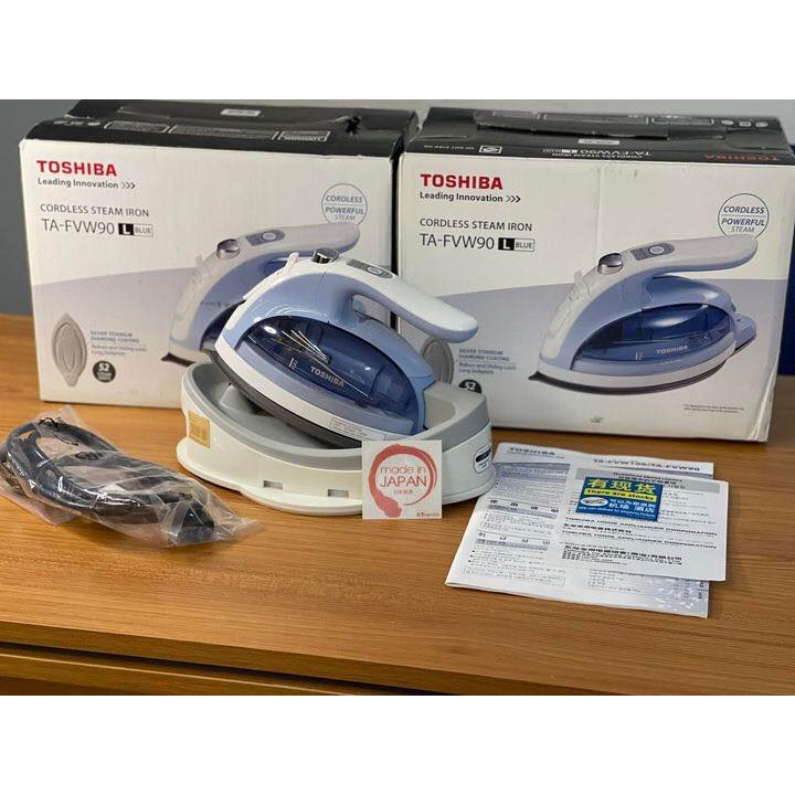 BÀN ỦI HƠI NƯỚC KHÔNG DÂY TOSHIBA TA-FVW90