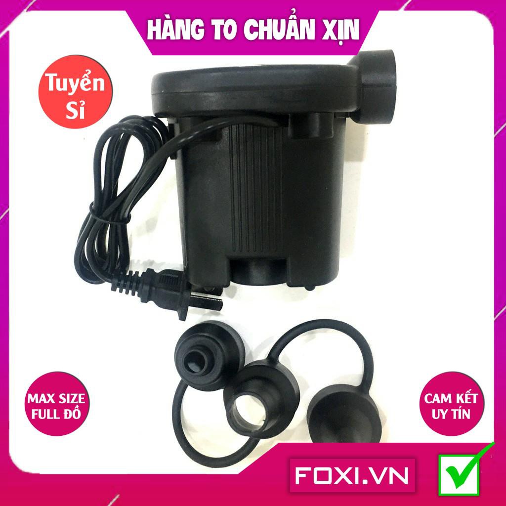 Bơm Điện 2 Chiều Chuyên Dụng-Hút Chân Không Foxi-Bơm Bể Bơi-Phao Bơi-Nhà Hơi-Đệm Hơi-Chất liệu nhựa cao cấp chịu va đập