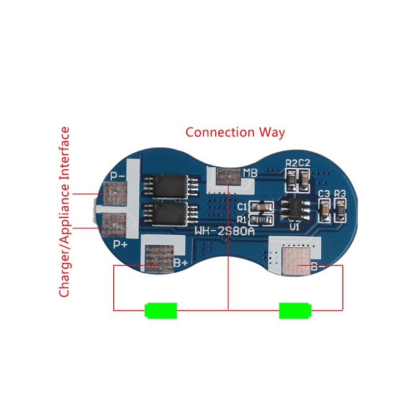 Bộ Sạc Pin Lithium KING 2S 2 Series Li-ion 18650 4A 7.2V 7.