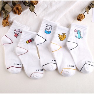 Vớ cổ cao hình cute