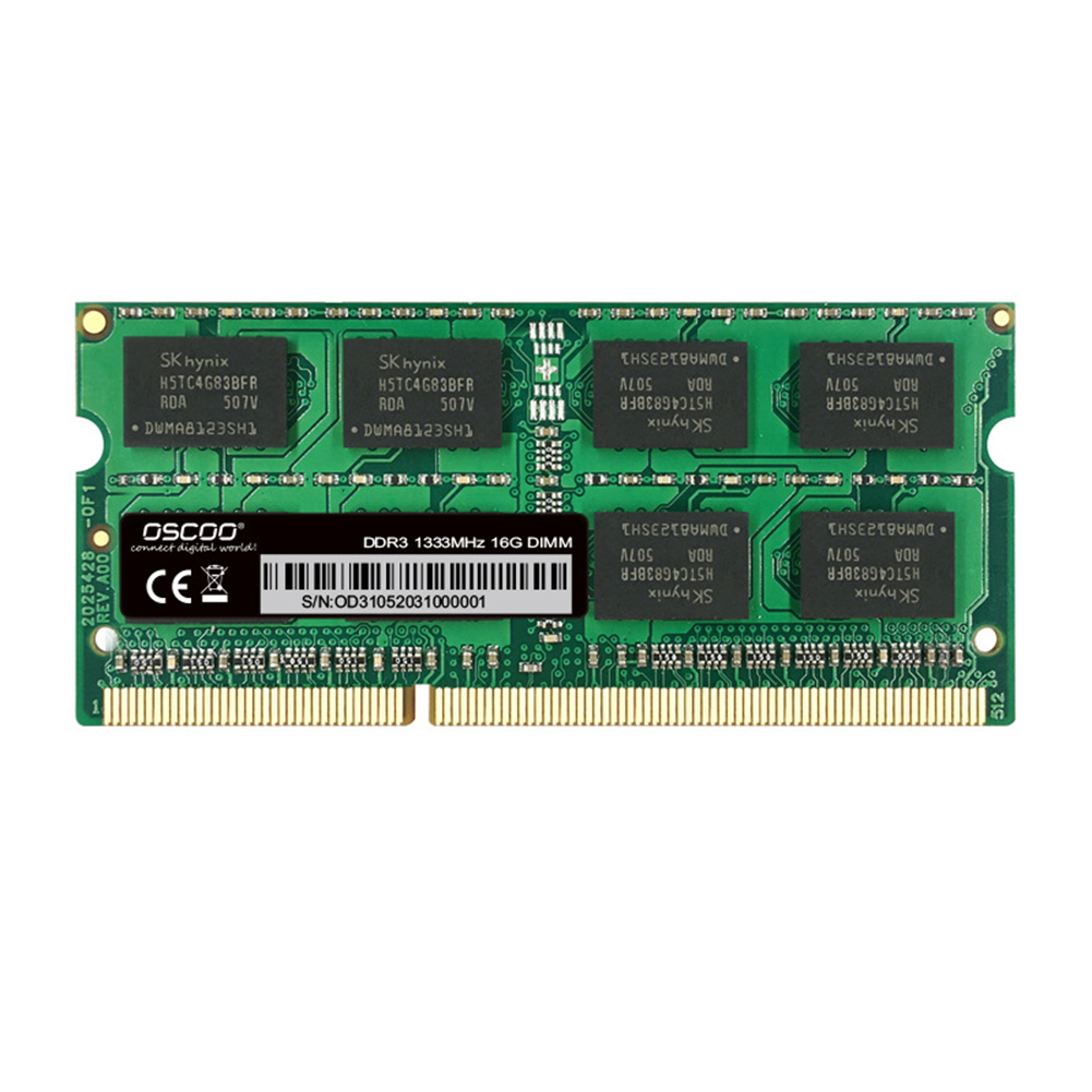 Bộ nhớ máy tính xách tay DDR3 8GB 4GB 2GB RAM 1333 1600 MHZ DDR3L 204pin Sodimm Máy tính xách tay RAM