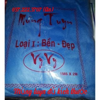 Mùng tuyn loại một bền đẹp đủ kích thước (không cửa)