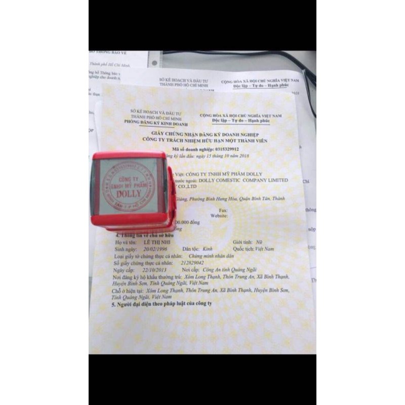 [Hồng Babe] Son Sáp Phủ Phấn Dolly Không Chì Màu hồng babe | BigBuy360 - bigbuy360.vn