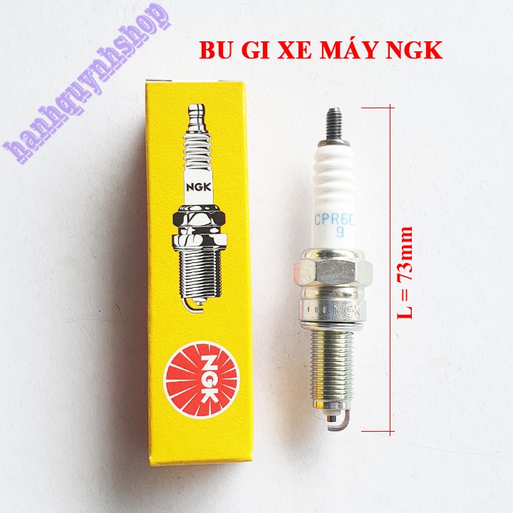 Bugi xe máy NGK C5, C6, C7, CPR6EA-9 Dream, Wave, AB, Lead, Vision, SH