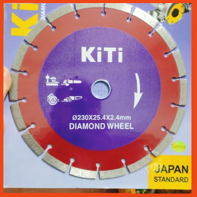 Lưỡi cắt đa năng 230 cắt gạch , cắt tường , cắt bê tông KITI JAPAN chính hãng (SS0789)