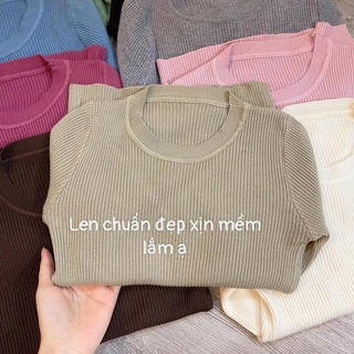 Áo len tăm basic ( có sẵn )