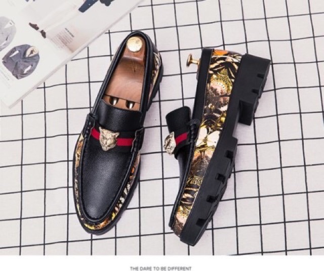 Giày lười nam tăng chiều cao - giày lười thời trang nam tăng cao 6CM | BigBuy360 - bigbuy360.vn