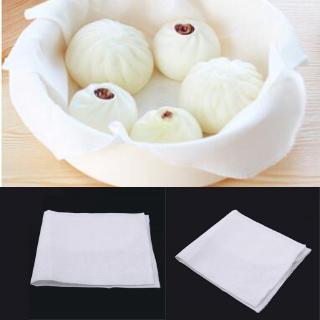 Miếng Vải Màu Trắng Chống Dính Dùng Để Hấp Bánh Tiện Lợi