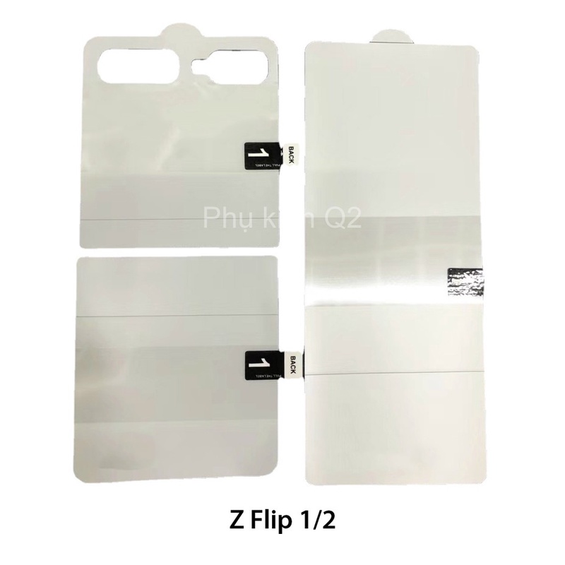 Miếng dán dẻo TPU Samsung Z Flip 1/2/3/4/5 chống trầy