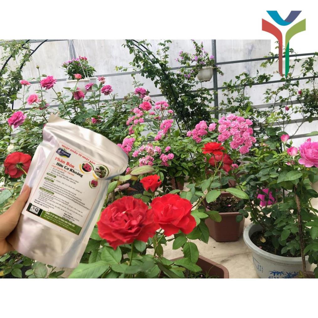 Phân hữu cơ khoáng Nhật nhập khẩu nguyên bao 20KG - bổ sung Humic  túi ZIP