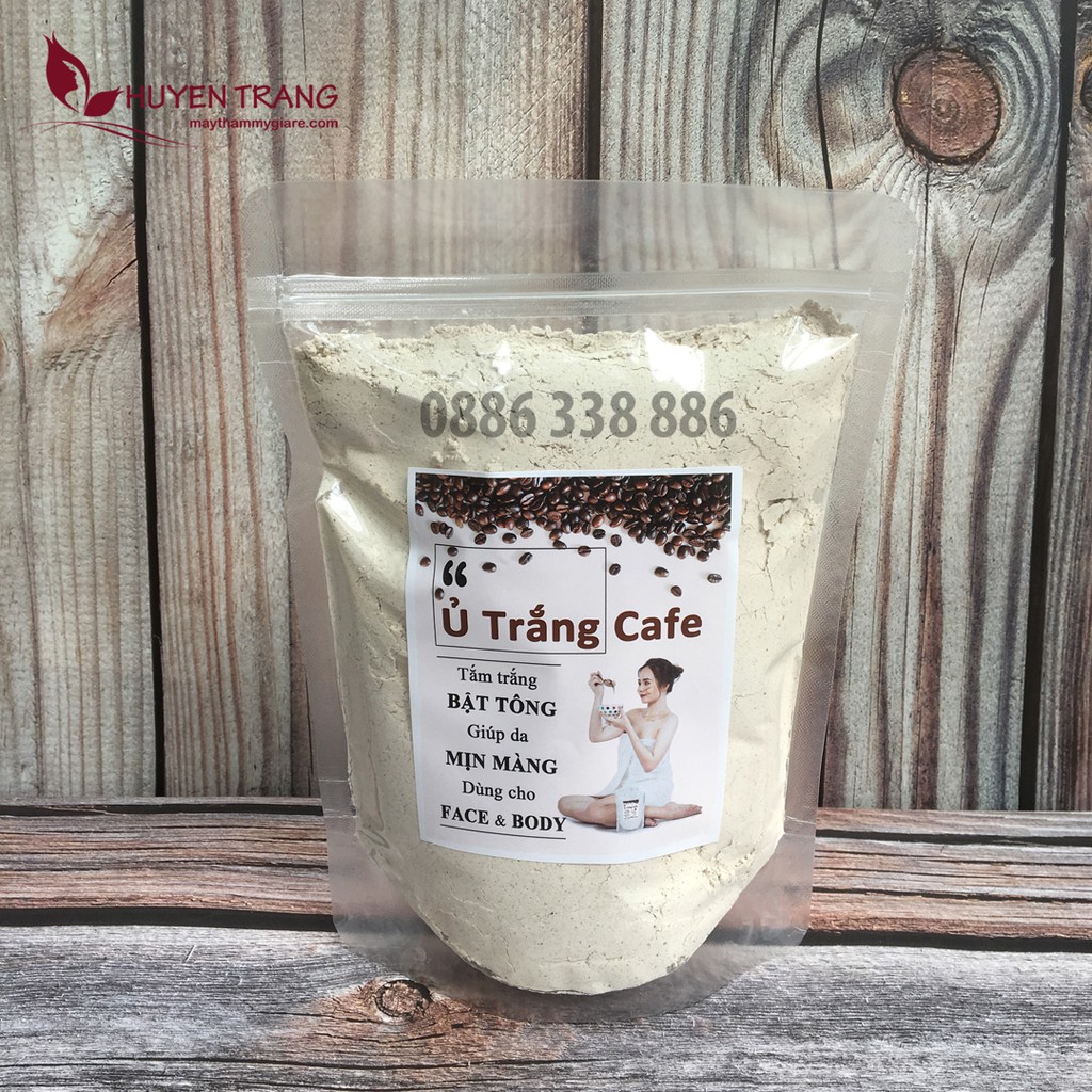 Ủ Trắng Cà Phê Handmade Trắng Bật Tông Sau Lần Tắm Đầu Tiên - Thẩm Mỹ Huyền Trang NANOCEE