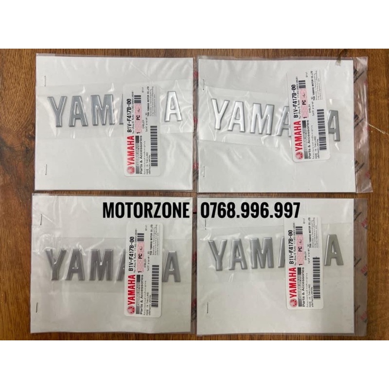 Tem chữ nổi Yamaha XSR155