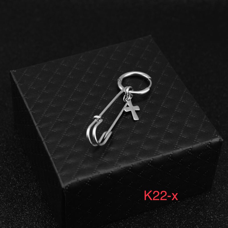 Bông tai nam nữ, bông tai unisex K22