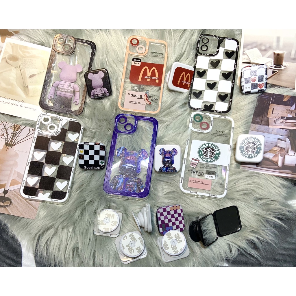 Ốp lưng + POPUP 9 In màn hình iPHONE iP6PLUS iP7PLUS iP8PLUS iP11 iP12 iP113 iP13PROMAX Không đính k