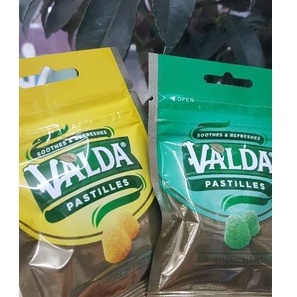 Kẹo dẻo VALDA Pastilles thơm miệng, mát họng 20g - Đông Anh Pharmart