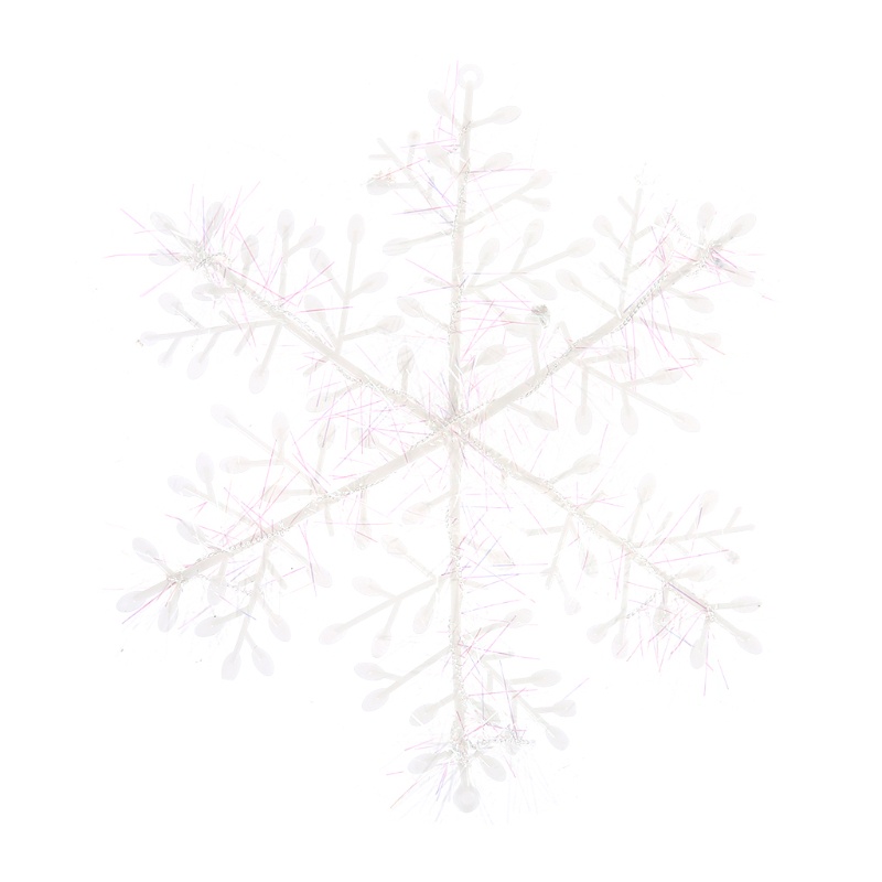 Bộ Phụ Kiện Trang Trí Tiệc Hình Bông Tuyết Trắng