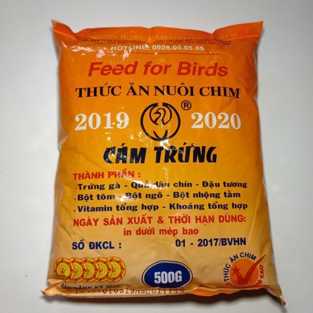 Cám trứng Ba Vì 500gr