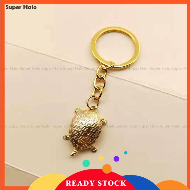 Móc khóa hình rùa vàng thời trang Nhật Bản