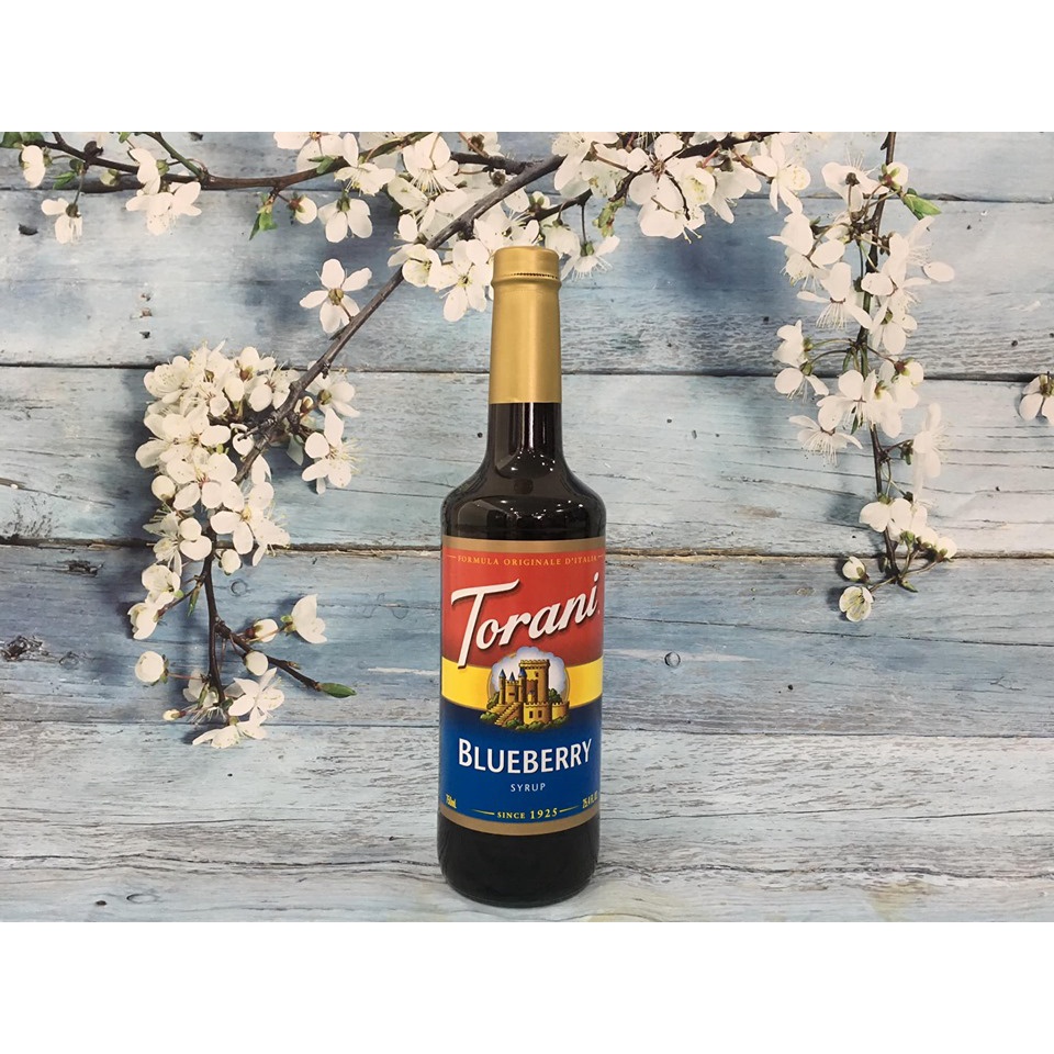 Siro Torani việt quất chai 750ML. Hàng công ty có sẵn giao hàng ngay