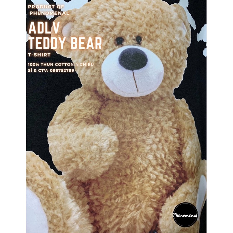 Áo ADLV Gấu Teddy Chuẩn Best Cao Cấp - Acme De Lavie Teddy Bear