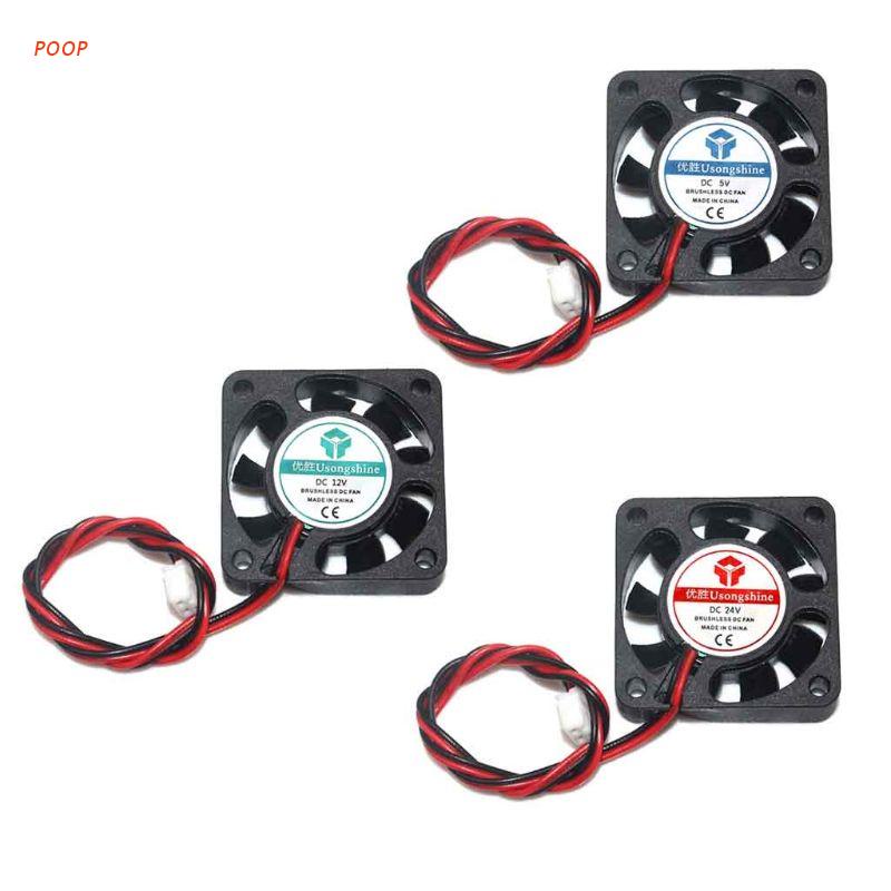 Quạt Tản Nhiệt Mini 4010 Dc 5v / 12v / 24v 40x40 X 10mm Cho Máy In 3d Ender 3 Cr-10