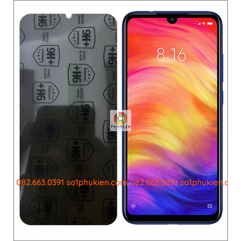 Dán cường lực chống nhìn trộm Xiaomi Redmi 4X / 4A / 5 / 5A / 5 plus / 6 / 6A / 6 pro / 7 / 7A dẻo nano