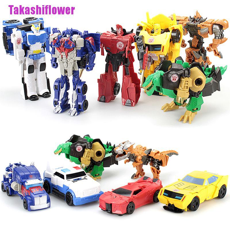 TRANSFORMERS Bộ Đồ Chơi Lắp Ráp Robot Biến Hình Xe Tải + + + 12cm