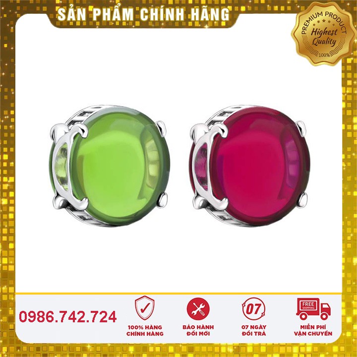 [Hàng cao cấp] Charm Bạc S925 ALE Cao Cấp - Charm bạc xỏ ngang gắn đá cao cấp - Mã sản phẩm CHARMBAC_DNJ00037