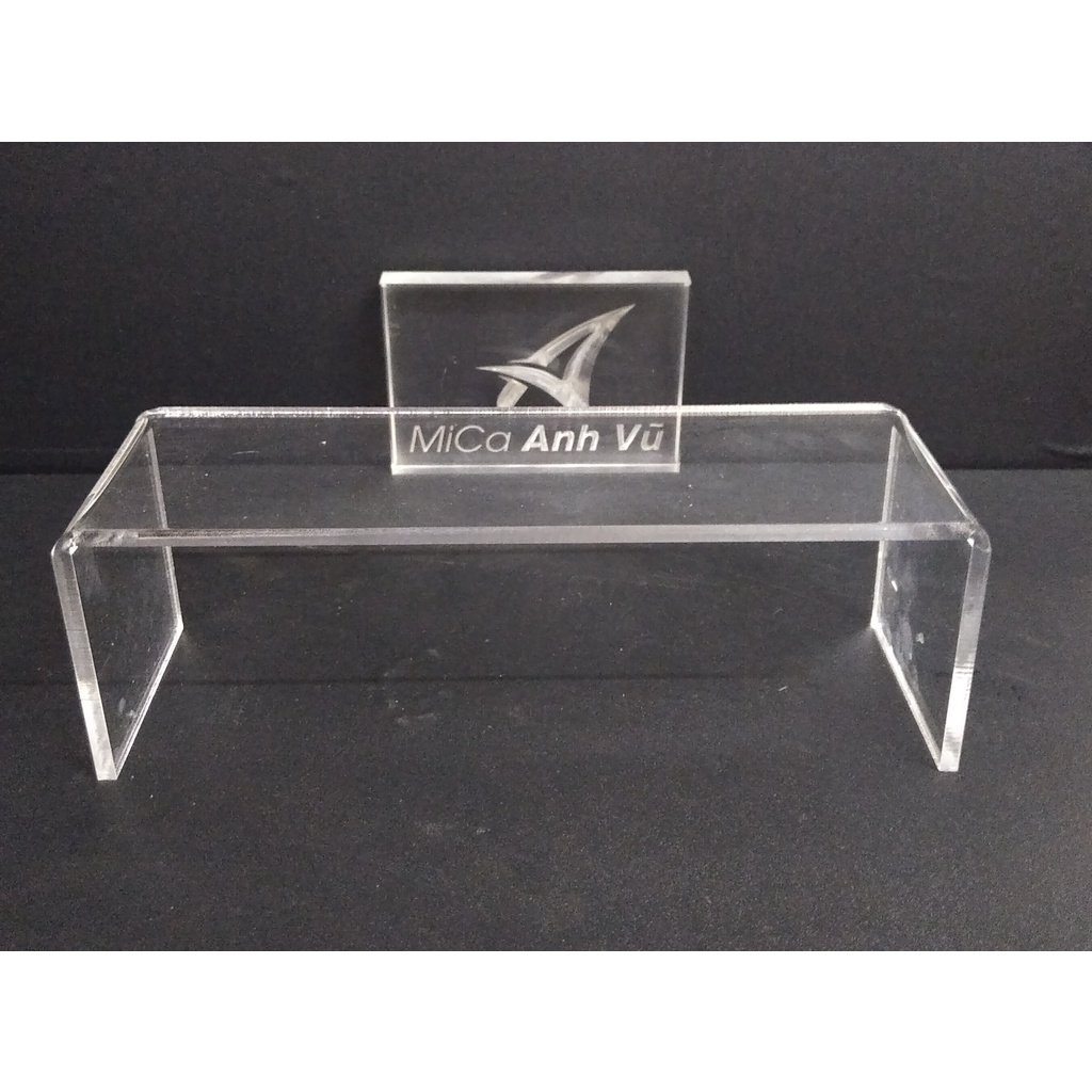 ❤ Bộ 3 kệ chữ U trưng bày mica trong