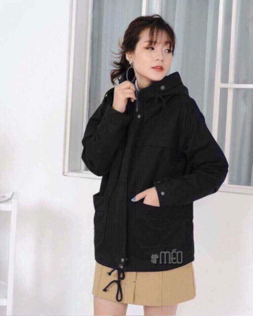 SALE ÁO KHOÁC KAKI TRƠN CÓ MŨ | BigBuy360 - bigbuy360.vn