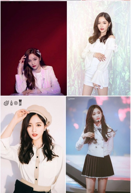 Poster khổ A4-A5-A6 Ngô Tuyên Nghi - Wu XuanYi Rocket Girls 101 tự do chọn mẫu ( Mua 2 tặng 1 )