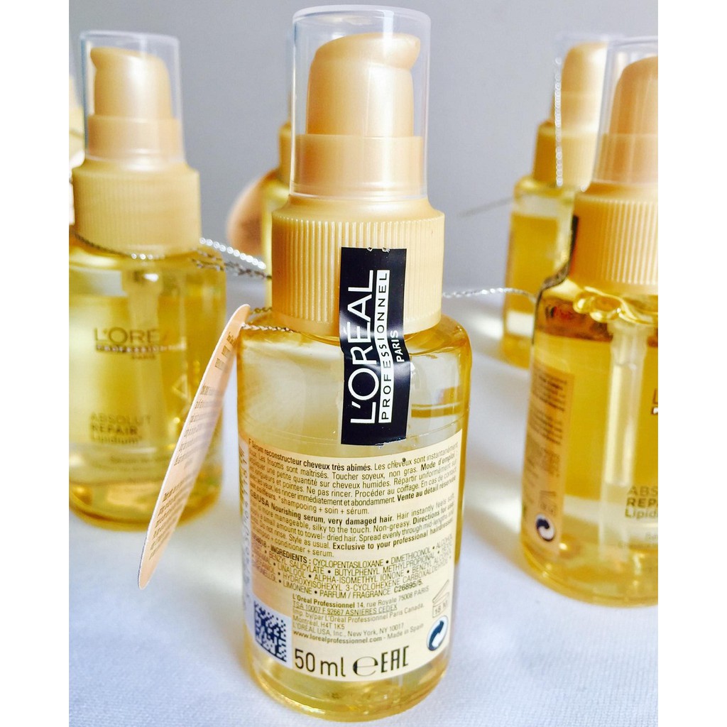 Tinh Dầu Dưỡng Tóc 50ml Loreal Serie Expert Absolut Repair Lipidium Chính Hãng. | BigBuy360 - bigbuy360.vn