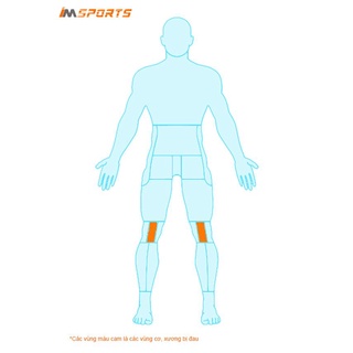 Băng gối hỗ trợ chạy bộ Protec 3D Flat Knee Support Chính hãng - IMSports
